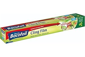 Bacofoil PVC Free Cling Film with Easy-Cut System 32.5cm x 20m