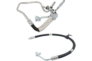 Mazonda High Pressure + Power Steering Feed & Return Pipe Hose LR029185 Replacement for La-nd Ro-ver Freelander Mk2 2.2 3.2 Diesel 2006-2014#