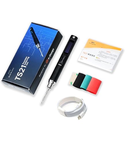 T80/T80P 100W Soldering Iron Kit - Fast Heating Type-C Digital Soldering Iron With OLED Screen - PD/QC Portable