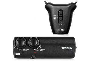 Tecsun AN-48x Aktiv Loopantenn Kortvåg MW SW LW Världsradio | Aktiv loopantenn för långvåg, mellanvåg och kortvåg med förstärkare, ferritkoppling och anslutningskablar för världsradio.