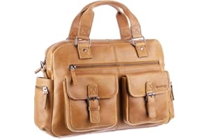 Greenland Nature Light Aktentasche Leder 43 cm