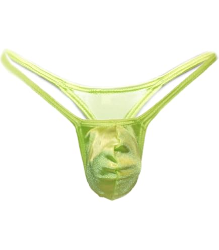 MCT Rio String Tanga Trasparente Con Pouch Uomo - 5 Colori S-2XL