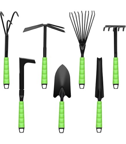 Mini Outils De Jardinage - 2 Pièces Acier Inoxydable (Pelle Et Râteau) | Pour Plantes En Pot, Bonsaï, Intérieur/Extérieur