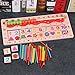 Produktbild Schüler zählen Schreibwaren Frühes Lernen Puzzle Monate Cognitive Board Learning Panel (Bunt)