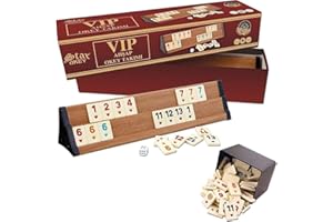 STAR OYUN ALETLERI Star Premium VIP Okey Holz Wooden Rummy Set mit Melamin Steine AHSAP Okey TAKIMI