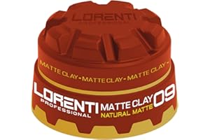 LORENTI TOKYO & SEOUL Cera per capelli opaca Clay 09 marrone, 150 ml, cera per capelli e barba, look naturale senza lucentezza grassa