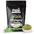 Organic Essentials Natural Bhringraj Powder for Hair - 200g Pure Bhringraj Flower Powder for Natural Hair Color - Chemical-Free, For Optimal Hair Benefits