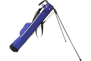 PGM Sac de Golf Sunday – Ultra Léger avec Sangle et Support – Facile à Transporter, Durable et Compact – Idéal pour Practice, Parcours 3 Trous et Pitch & Putt