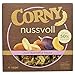 Produktbild CORNY nussvoll Nuss-Quartett und Traube, Nussriegel mit über 50% Nüssen, 96g Schachtel mit 4 Riegeln