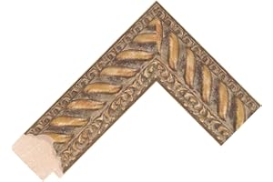 TV IN DISGUISE Frame Sample for Samsung the Frame customised bezel (Venice Gold)