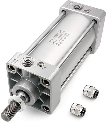 RS PRO Pneumatic Guided Cylinder - 16mm Bore, 10mm Stroke, Double - View #2