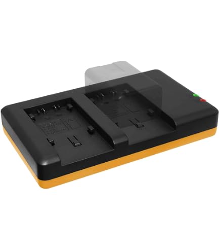Blumax Ladegerät Für Sony NP-FH70 Akku | Inkl. Netz- & Auto-Adapter | Schnellladen Für Kamera-Akku