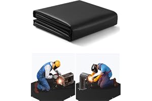 FIREWESS Tappetino Saldatura, 120 x 180 cm Coperta Ignifuga, Coperta Antifiamma in Fibra di vetro, Progettata per uso Domestico ed esterno, per Saldatura, Taglio e altri usi Professionali e