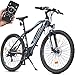 Produktbild Bluewheel TESTSIEGER Profi E-Bike 2018 mit Smartphone APP E-MTB Mountainbike Herren Pedelec Elektro-Fahrrad mit 250W Bafang Heckmotor 13Ah Akku 21 Gang Shimano Gangschaltung Scheibenbremsen 24 km/h