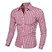 Produktbild Fascino-M Herren Hemd kariert Karohemd Oktoberfest Trachtenhemd Checked Shirt Langarm Slim-Fit Slim-Line männer Freizeit Plaid Shirts