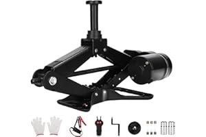 ROGTZ Electric Car Jack Vehicle Scissor Lift Jack Kit 2 Ton Quick Floor Jack Stand Tire Change Repair Tool