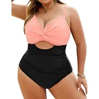 Bañador De Una Pieza Para Mujer Reductor - Con Aros Y Control De Vientre, Tallas Grandes, Ideal Para Playa, Piscina Y Deporte Acuático