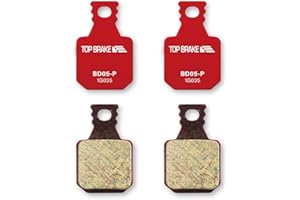 Top Brake pastiglie Freni a Disco per MAGURA MT5/ MT7/ MT5E/MT7 PRO/MT Trail Front (Performance - Rosso)