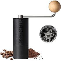 Macinacaff&egrave; Manuale KINGrinder K0 - 140 Regolazioni, Per Aeropress E French Press, Capacit&agrave; 25g