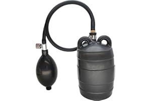 LOVIVER Aufblasbarer Rohrstopfen Gummiprämie, reparieren wirksam, einfach zu bedienen, praktisch mit handblasbarem Ballkanal -Abwasserkanalstecker, Dn75