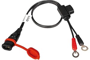 Optimate =SAE71 Câble de batterie résistant aux intempéries, sport motorisé