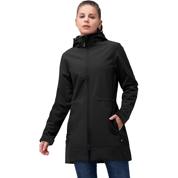 Evans Women's Plus Size Contrast Zip Faux Fur Trim Coat