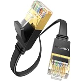 UGREEN Ethernet Cable, 5m Cat 7 RJ45 Cable, Flat Gigabit Lan Network Patch Cord 10Gbps for Xbox, PS4, PS3, Nintendo Switch, R