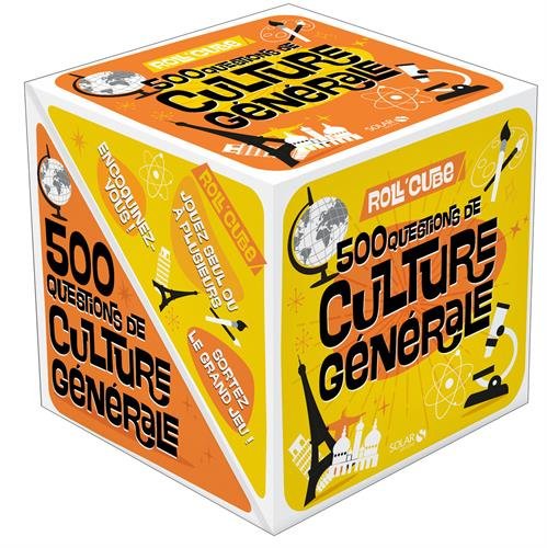 Roll'cube 500 questions de culture générale gratuit