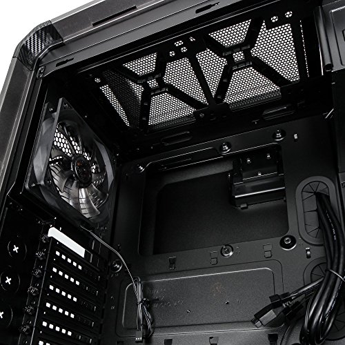 COUGAR Gaming Panzer MAX Full-Tower Negro Carcasa de Ordenador - Caja de Ordenador  Full-Tower  PC  ATX CEB EATX Micro-ATX Mini-ITX  Negro  Juego  17 cm 