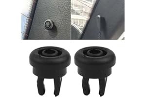 NICEMINIWALL Set of 2 Robust Parcel Shelf Clip Hangars Designed for Renault Models Including For Clio & For Megane