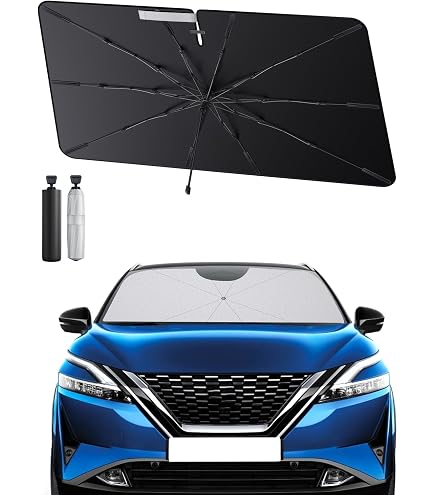 Housse Pare-Brise Compatible Nissan Qashqai J12 (2021-2025) - Anti-UV, Réfléchissante, Pliable