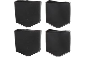 VICASKY 4pcs Gummileiterfüße - 40x20 Aluleiterersatz, rutschfeste Schutzkappen für universelle Leitern Aluleiter Ersatz GummifüßE LeiterfüßE 40x20 Aluleiter ErsatzfüßE für Leitern