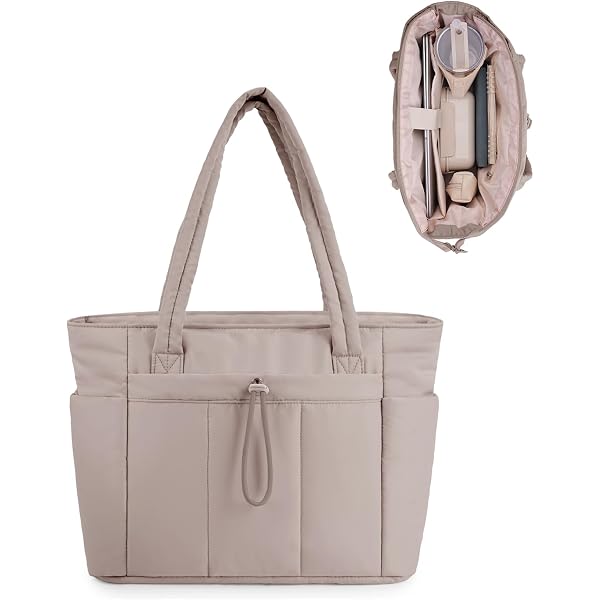 Sac Tote Bag Cours Sac Cabas Velours Côtelé GWAWG - Grand Sac à Bandoulière Femme Pour Quotidien, Bureau Ou Shopping Sac Tote Bag Velours
