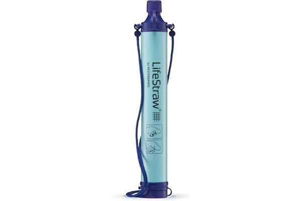 LifeStraw personligt vattenfilter, blå, 1 st