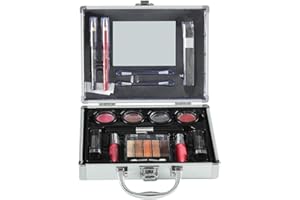 Estuche de Maquillaje CHAWHO Juego de maquillaje - Caja de maquillaje profesional de Cosmética Set Maletín de Maquillaje completo Sombras de ojos, lápiz labial, rubor Caja de regalos para mujer #6