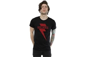 ABSOLUTE CULT The Killers Men's Red Bolt T-Shirt