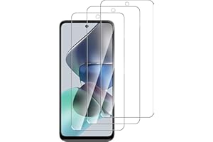 Pollachi [3 sztuki folii ochronnej do Motorola Moto G13/G23/G53, szkło pancerne, folia szklana o twardości 9H, ochrona przed powstawaniem pęcherzyków powietrza, folia ochronna HD do Moto G13/G23/G53,
