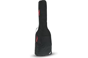 Funda GEWA Pure para bajo eléctrico de la serie Gig Bag, acolchado de 10mm, asa suave, bolsillo para partituras, correas de mochila