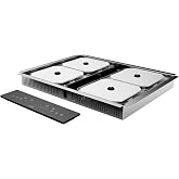 Cecotec Invisible Induction Plate - Hidden Under Countertop 60 cm Bolero Squad I 4300 Invisible FullFlex 7200W, Countertop 12