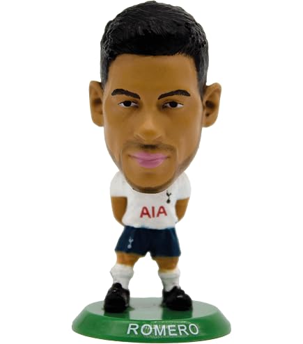 Figurine SoccerStarz – Micky Van De Ven, Tottenham Hotspur, Kit Maison, 5,1 Cm, Collection Officielle