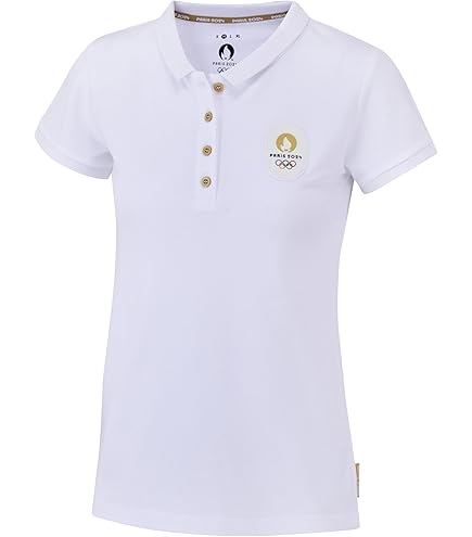 Maillot Jo Paris 2024 T-shirt Officiel VOLONTAIRES JO Paris 2024 - Édition Limitée Polo Jo 2024