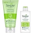 Simple Kind To Skin Hydrating Light Moisturizer 125ml & Simple Kind To Skin Refreshing Facewash