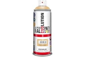EVOLUTION PINTY PLUS PINTYPLUS EVOLUTION 543 Pintura spray Acrílica Brillo 520cc Beige Ral 1001, Estándar