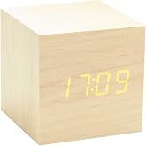 Gingko Flip Click Clock LED Alarm Sound Activated with Flip Technology - Various