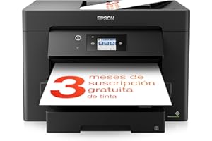EPSON Impresora de inyección de tinta multifunción WorkForce WF-7830DTWF A3 con conectividad inalámbrica y 3 meses gratis de suscripción de tinta ReadyPrint*
