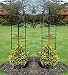Produktbild '9 m Rch HIG Rosen-Bogen RT, M, Rosen-TS supp set-of-2 Garten Obelisk 1,9 m, High-N-Pair elisk Climbin, Pflanzen