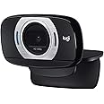 Logitech C615 Webcam Portatile, Full HD 1080p/30fps, Videochiamata HD Widescreen, Pieghevole, ‎Correzione Luce HD e Rumore, A