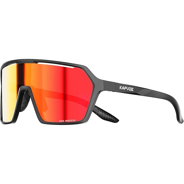 KAPVOE Fahrradbrille Selbsttönend - Ultraleicht Für MTB & Rennrad