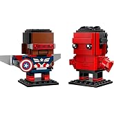 LEGO BrickHeadz 40668 Captain America and Red Hulk