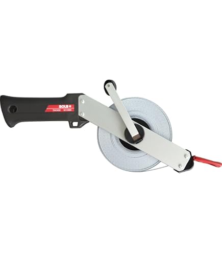 SOLA COMPACT - Bandmaß 3m / 16mm - Taschenbandmaß mit Gürtelclip